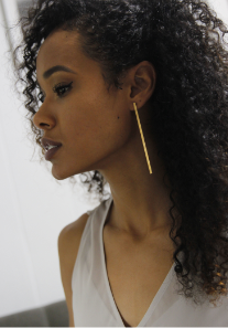 Numeral 1 Earring